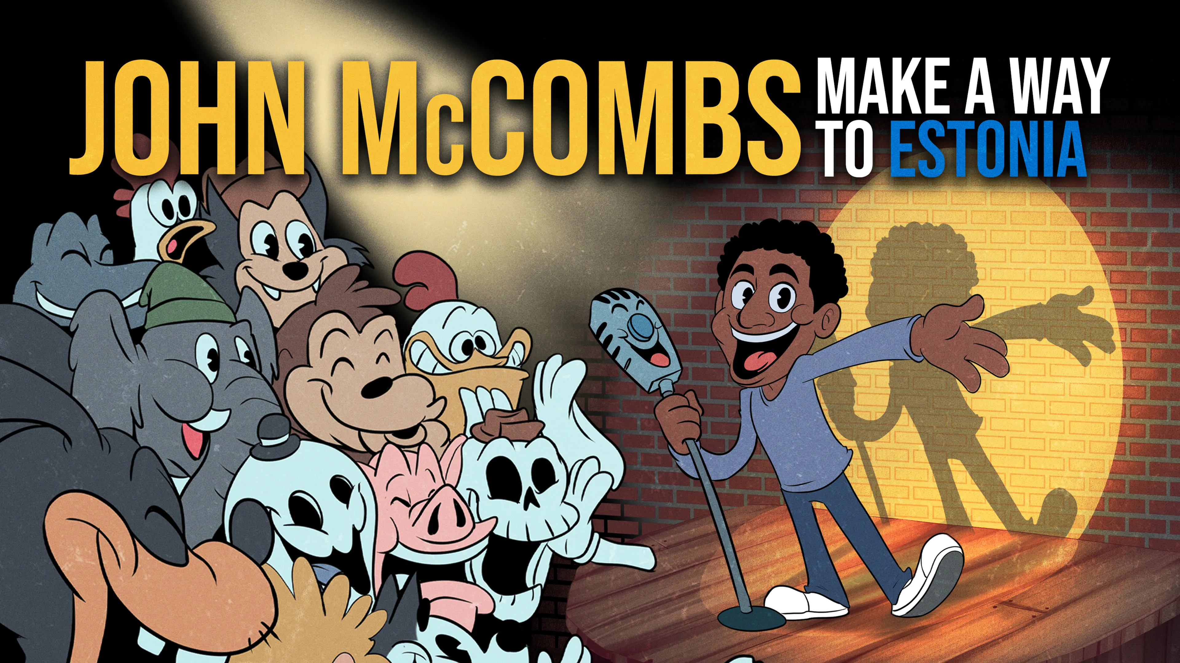 John McCombs: Make a Way to Estonia poster